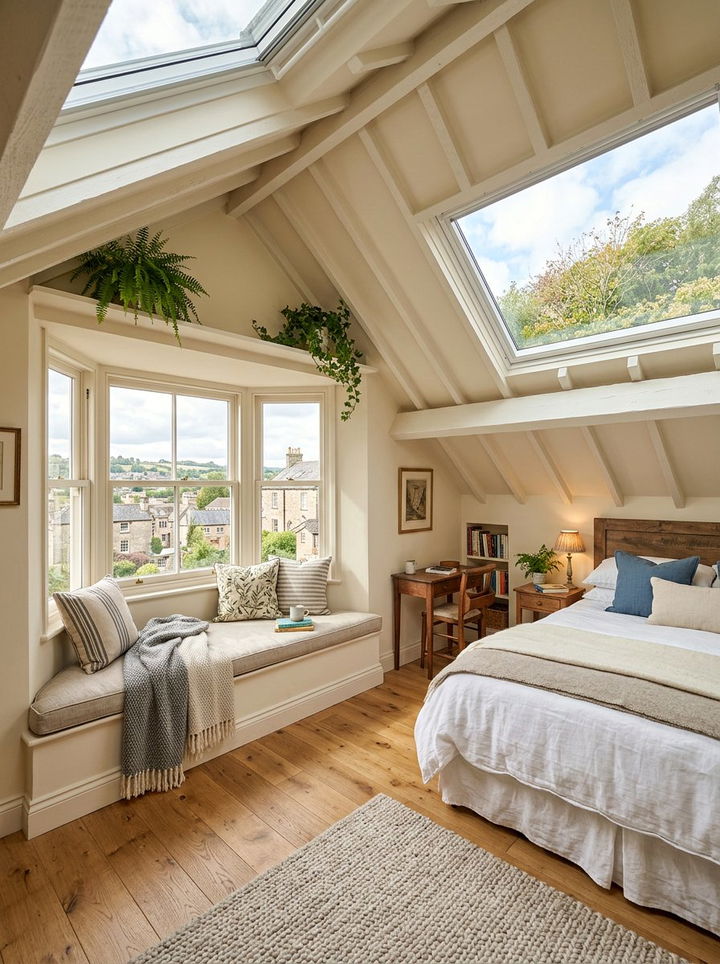 Attic Bedroom Bay Window - 30 bedroom bay window ideas