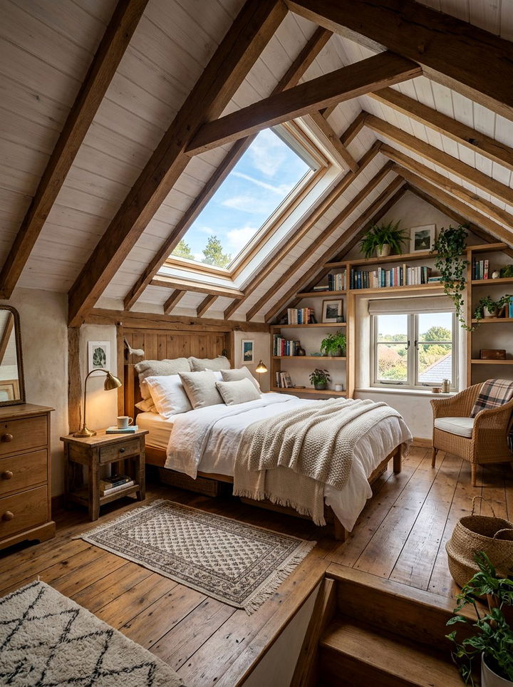 Attic Bedroom Layout - 30 romantic bedroom ideas