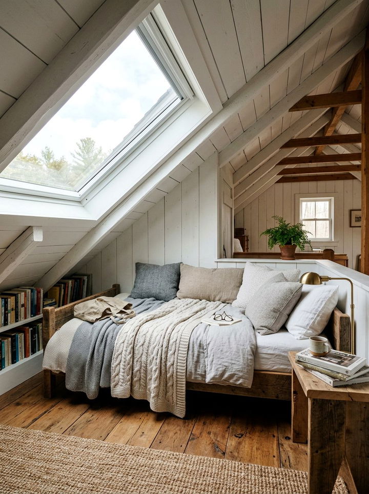 Attic Bedroom Reading Space - 30 bedroom reading nook ideas