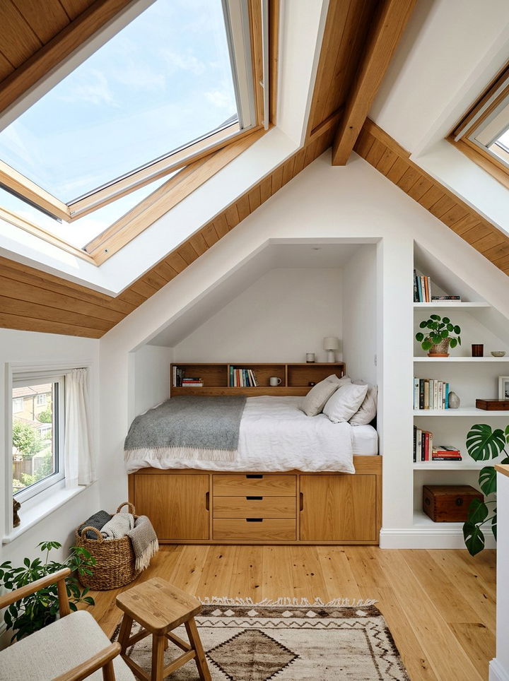 Attic Bedroom Space - 30 bedroom customizable ideas