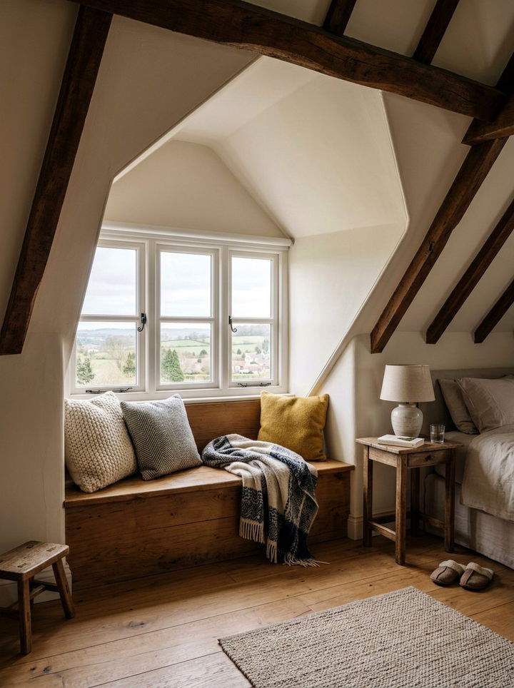 Attic Bedroom Window Seat - 30 bedroom window seat ideas
