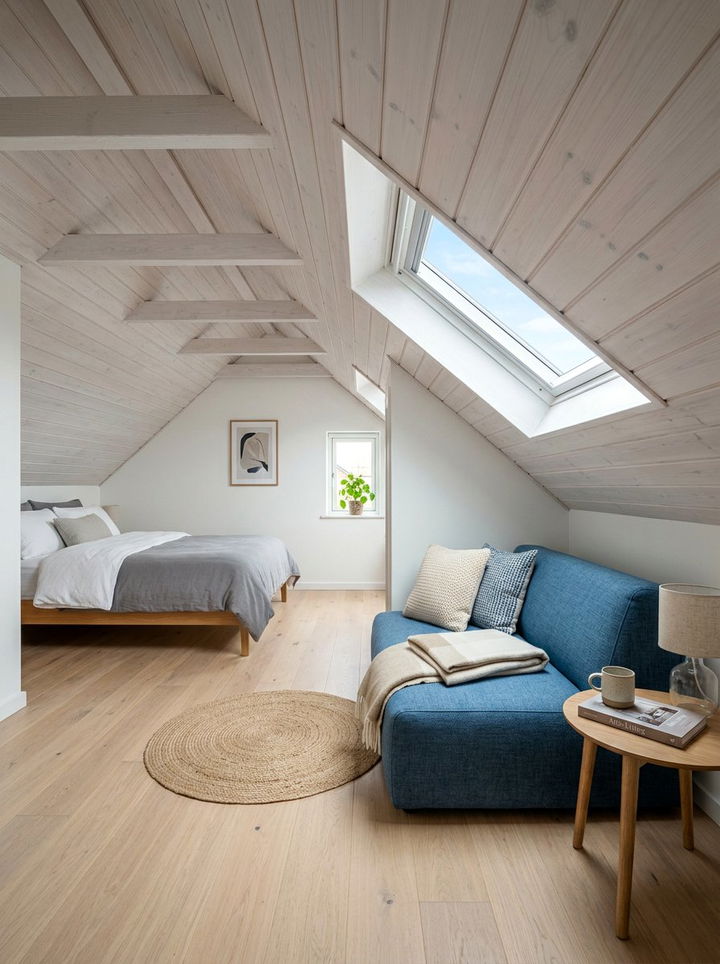 Attic Bedroom With Slanted Ceiling Loveseat - 30 bedroom loveseats