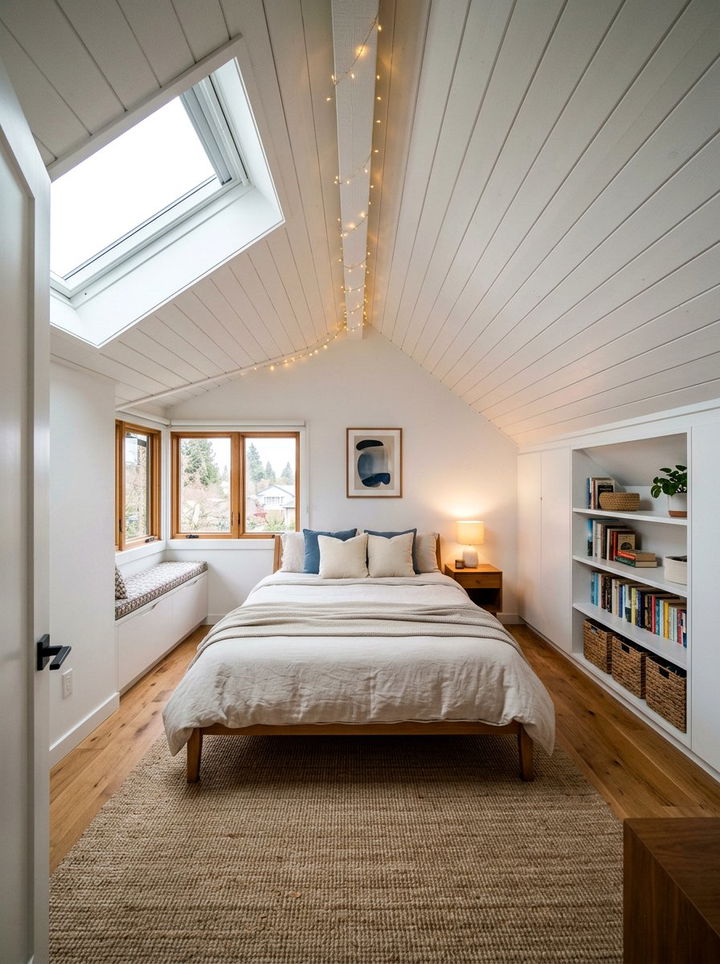 Attic Guest Bedroom - 30 bedroom inspiration ideas