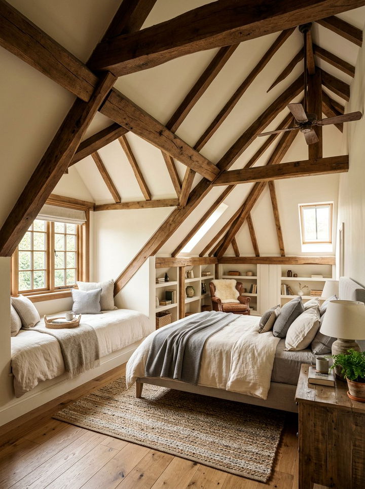 Attic Neutral Bedroom - 30 soft neutral bedroom ideas