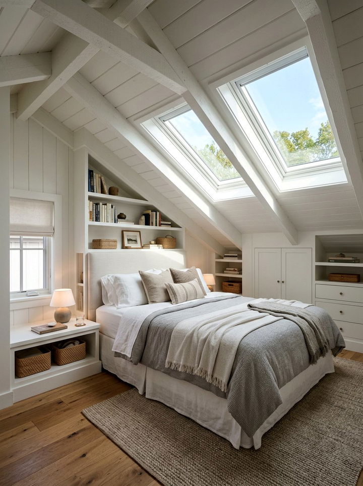 Attic Queen Bedroom - 30 queen size bedroom ideas