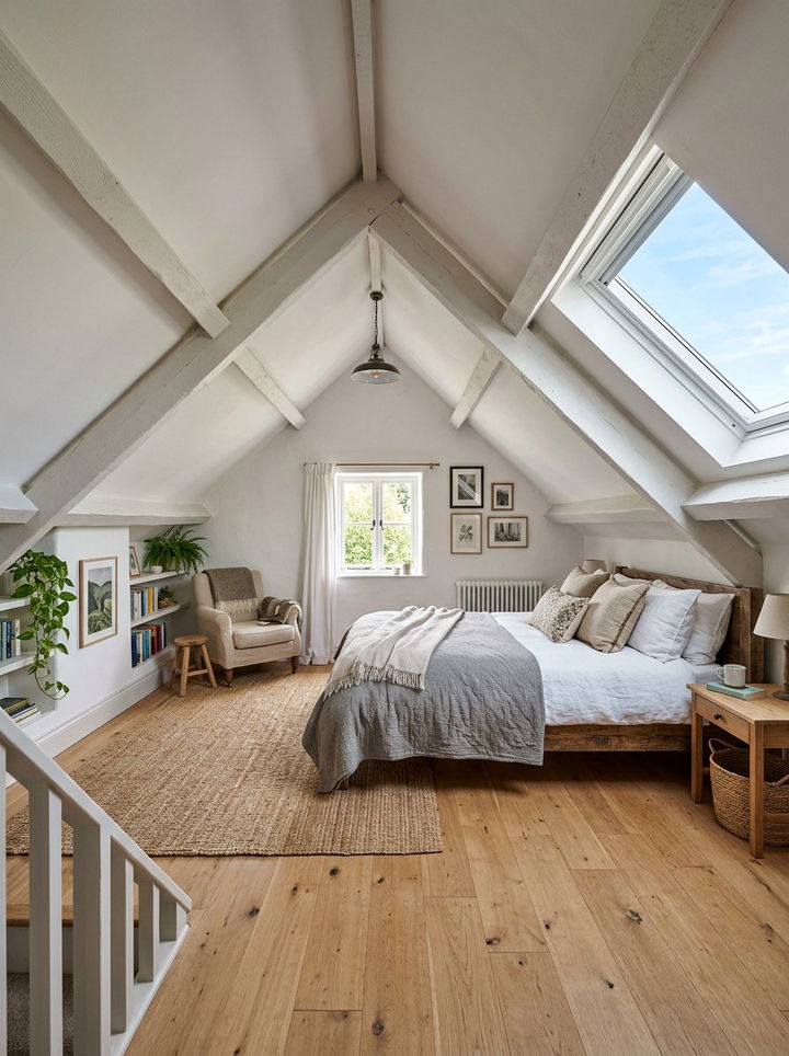Attic Space Bedroom - 30 easy bedroom ideas