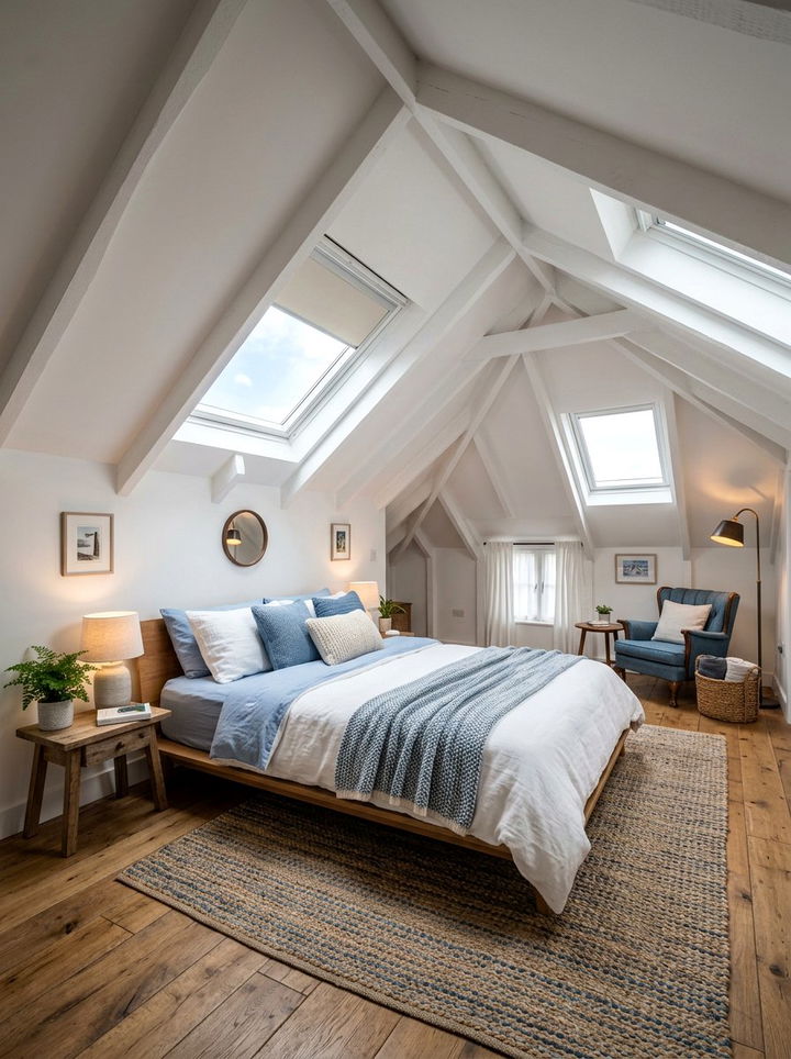 Attic Space Bedroom - 30 affordable bedroom ideas