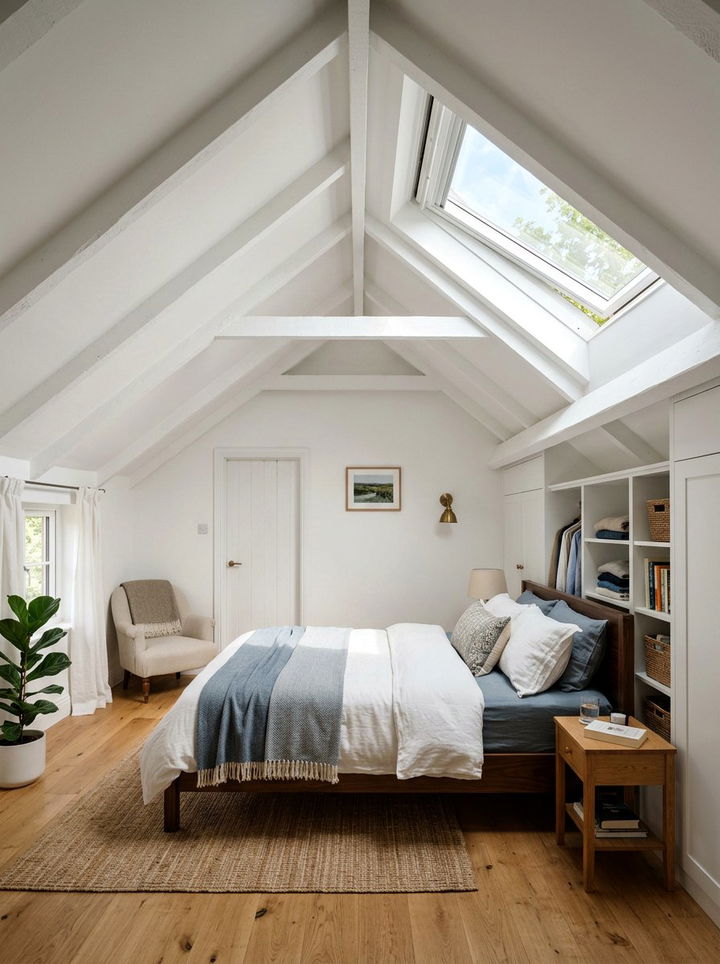 Attic Storage To Guest Bedroom - 30 bedroom transition ideas
