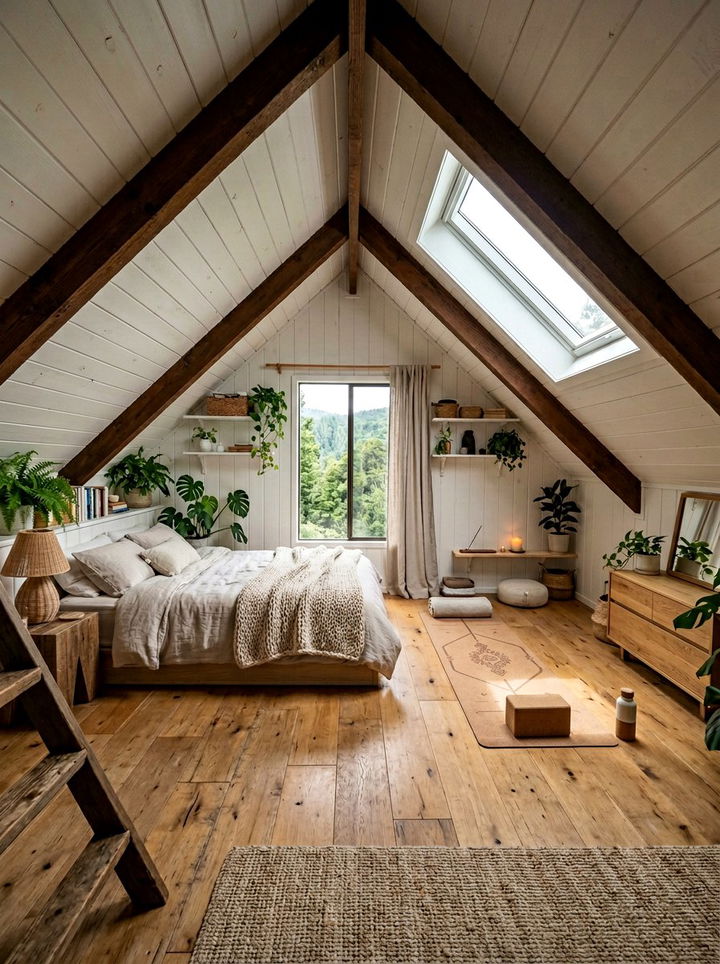 Attic Yoga Bedroom - 30 yoga bedroom ideas