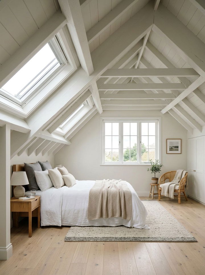 Attic bedroom - 30 restful bedroom ideas