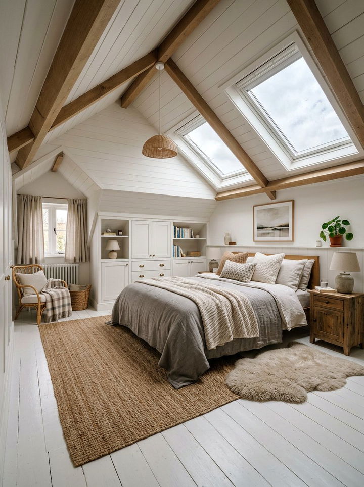 Attic bedroom - 30 creative bedroom ideas