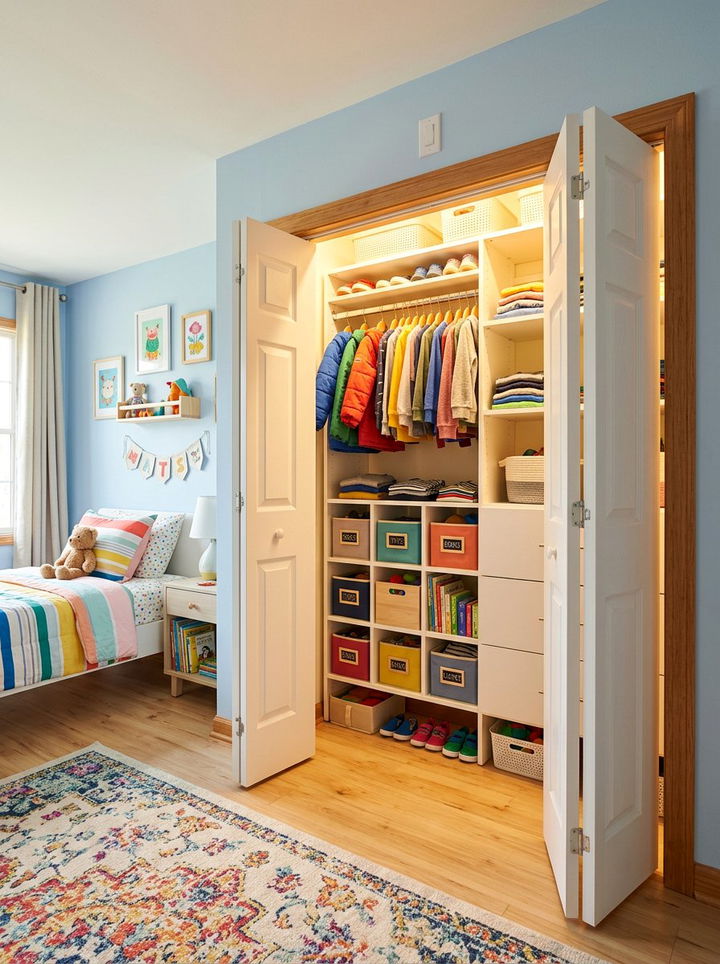 Automatic Door Switch Closet Lights - 30 bedroom closet lighting ideas