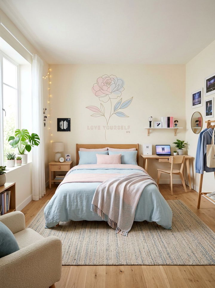 BTS Inspired Bedroom - 30 K-pop bedroom ideas