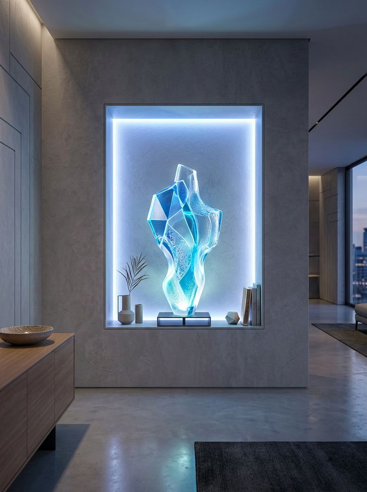 30 Creative Bedroom Wall Niches for Built-In Storage