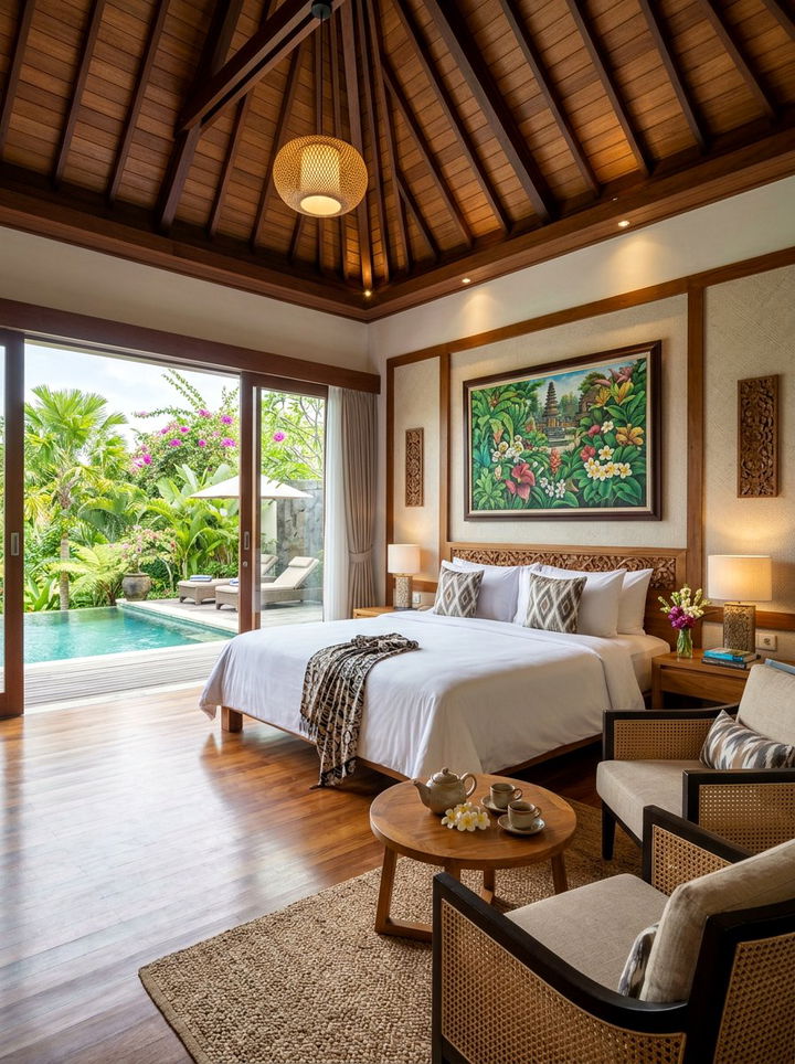 Balinese Resort Style Bedroom - 30 Balinese bedroom ideas