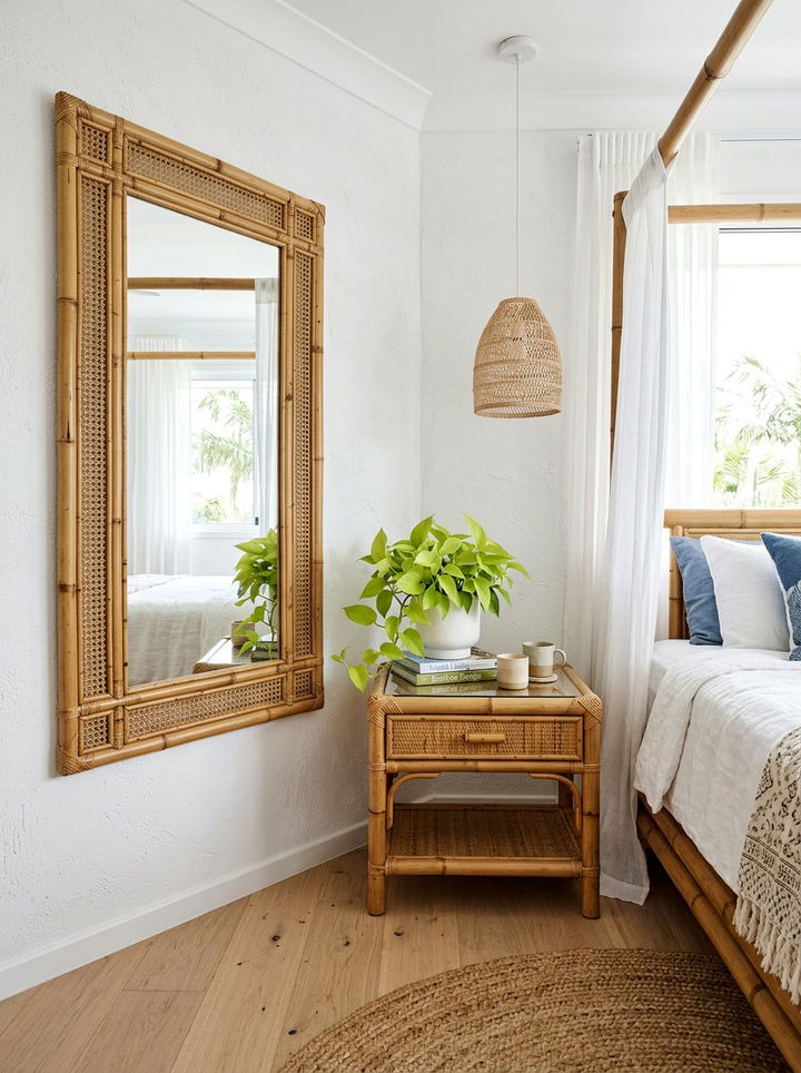 Bamboo Accent Furniture - 30 British colonial bedroom ideas