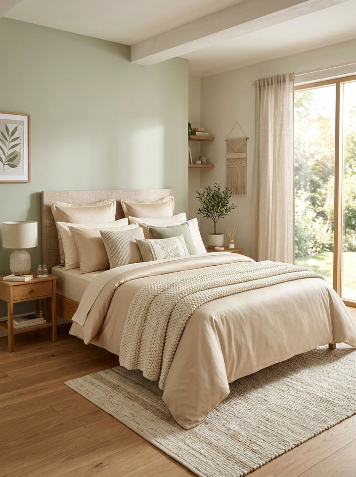 Bamboo Bedding Set - 30 bamboo bedroom ideas