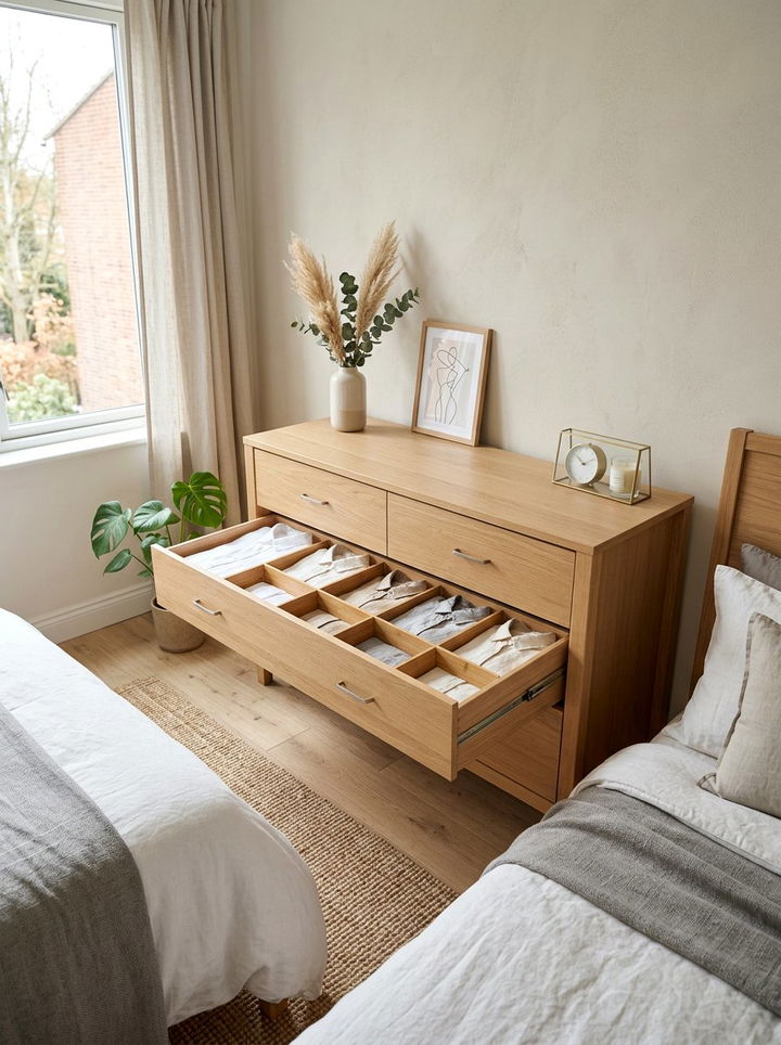 Bamboo Drawer Dividers - 30 bedroom drawer organizers