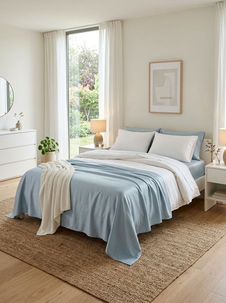 Bamboo Flat Sheet - 30 bedroom flat sheets