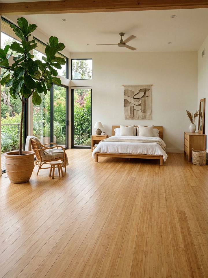 Bamboo Flooring - 30 bamboo bedroom ideas