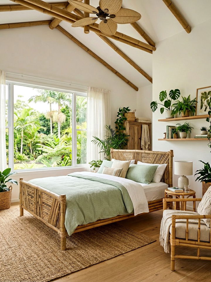 Bamboo Furniture Bedroom - 30 airy bedroom ideas