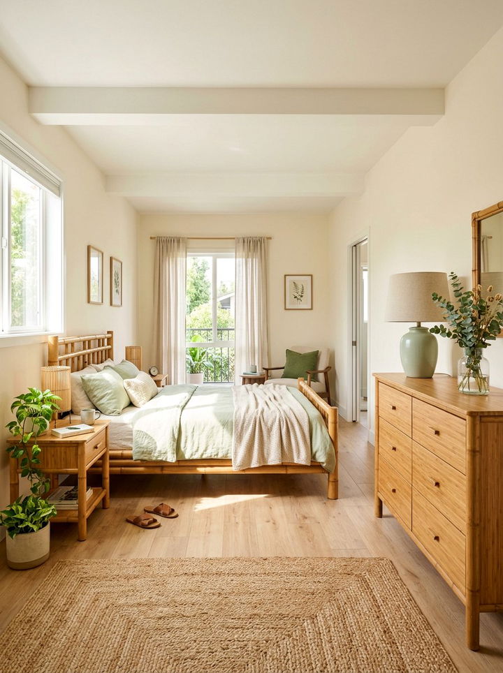 Bamboo Furniture - 30 natural bedroom ideas