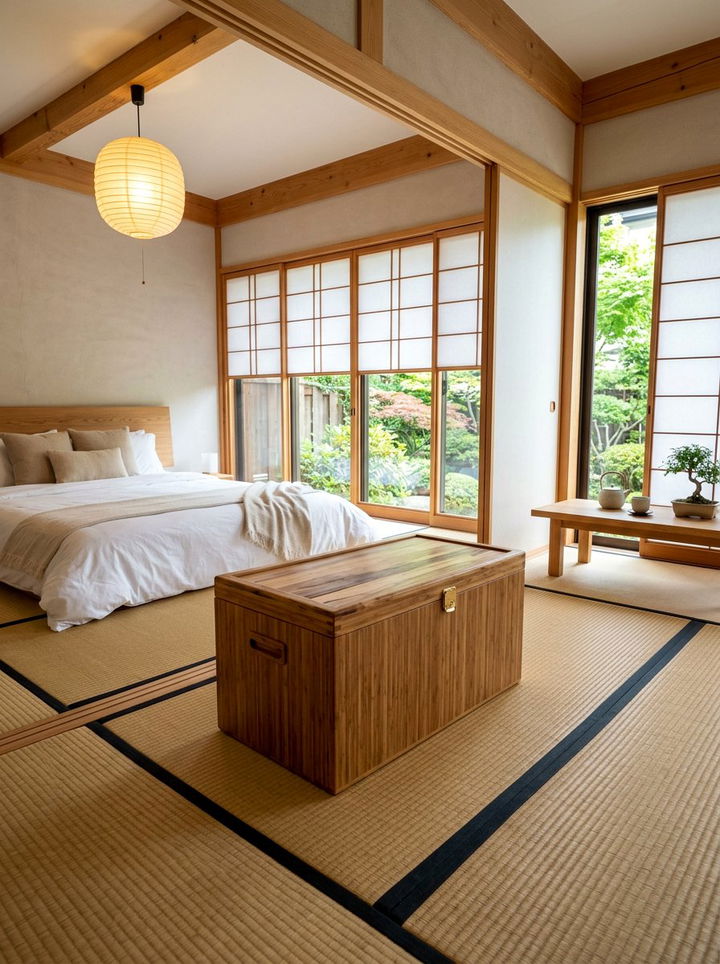 Bamboo Storage Box - 30 bedroom storage chests