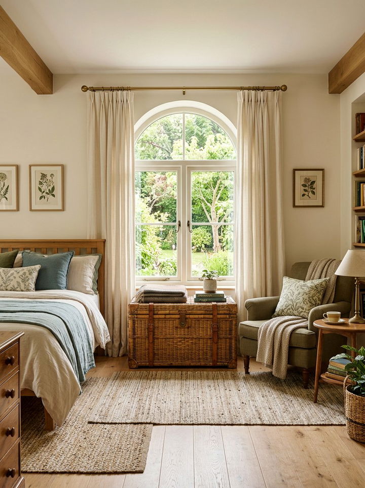 Bamboo Trunk - 30 bamboo bedroom ideas