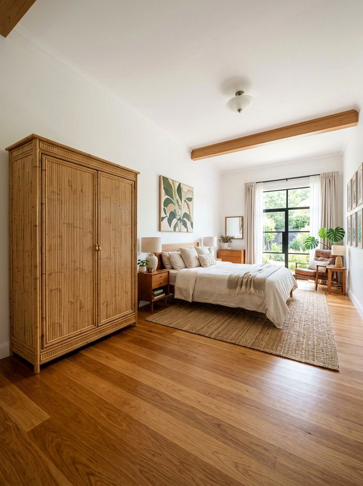 Bamboo Wardrobe - 30 bamboo bedroom ideas