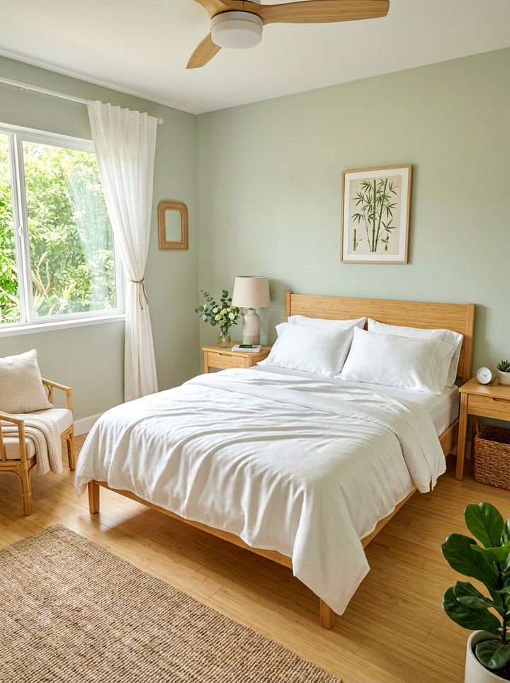 Bamboo bedding bedroom - 30 wellness bedroom ideas