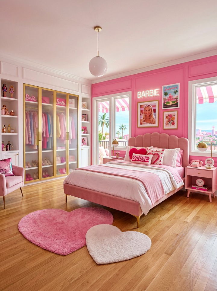 Barbie Movie Bedroom - 30 movie themed bedroom ideas
