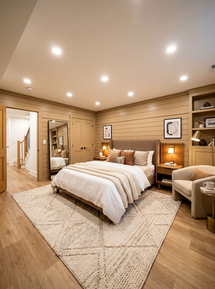 Basement Bedroom - 30 custom bedroom ideas