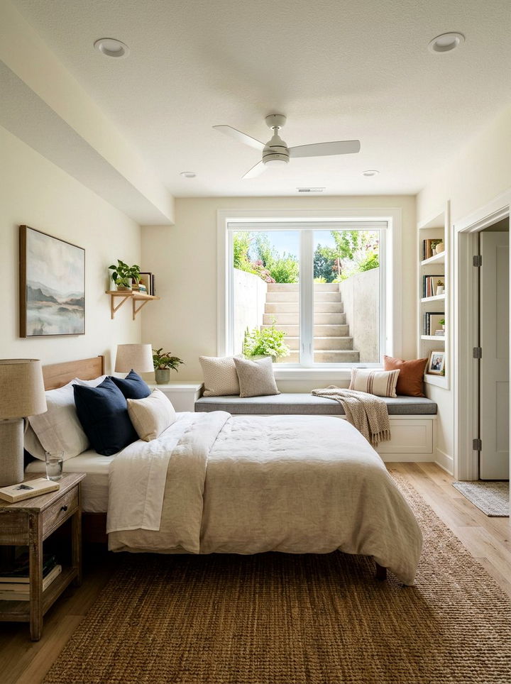 Basement Bedroom With Egress Window - 30 basement bedroom ideas