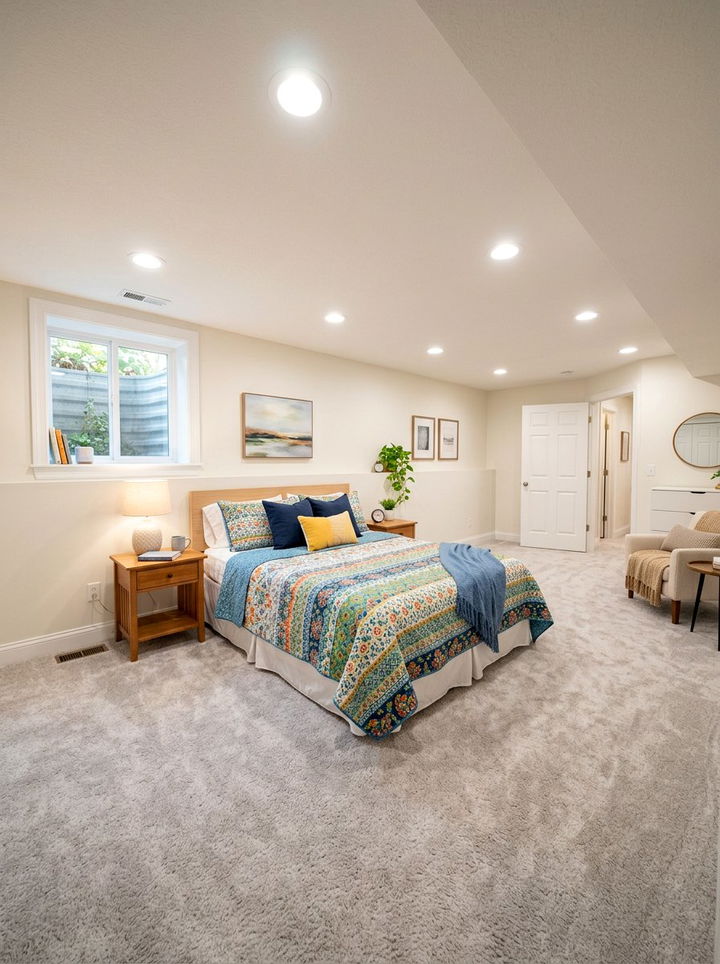 Basement Bedroom - 30 bedroom remodel ideas