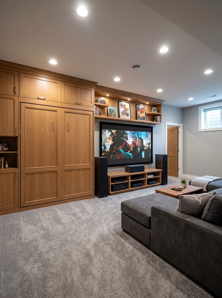 Basement Murphy Bed - 30 bedroom fold down bed ideas