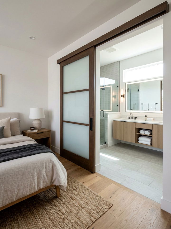 Bathroom Entry Sliding Door - 30 bedroom barn doors