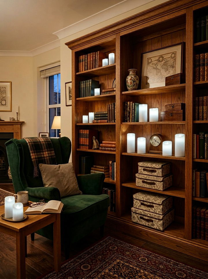 Battery Operated LED Candle - 30 bedroom candle ideas