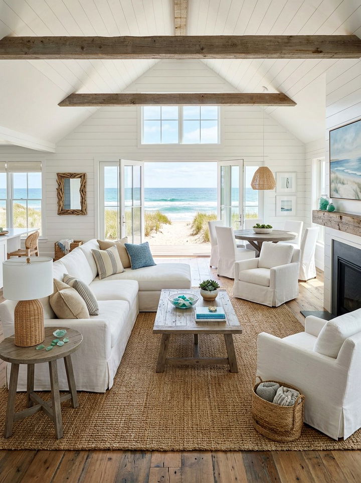 Beach House Style - 30 nautical bedroom ideas