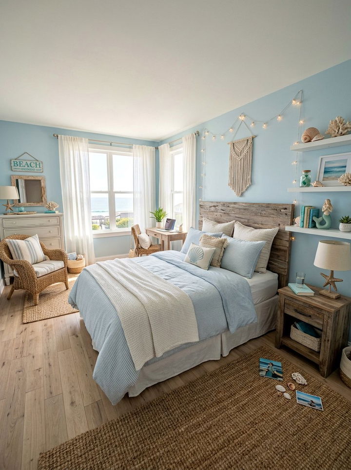 Beach Theme Tween Bedroom - 30 tween bedroom ideas