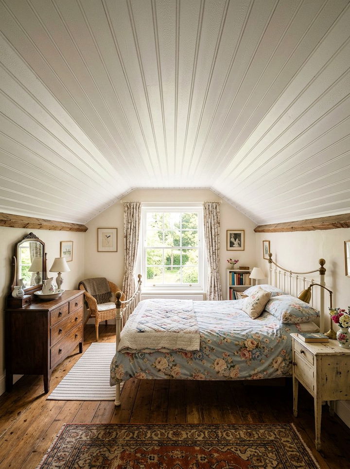 Beadboard - 30 bedroom ceiling designs