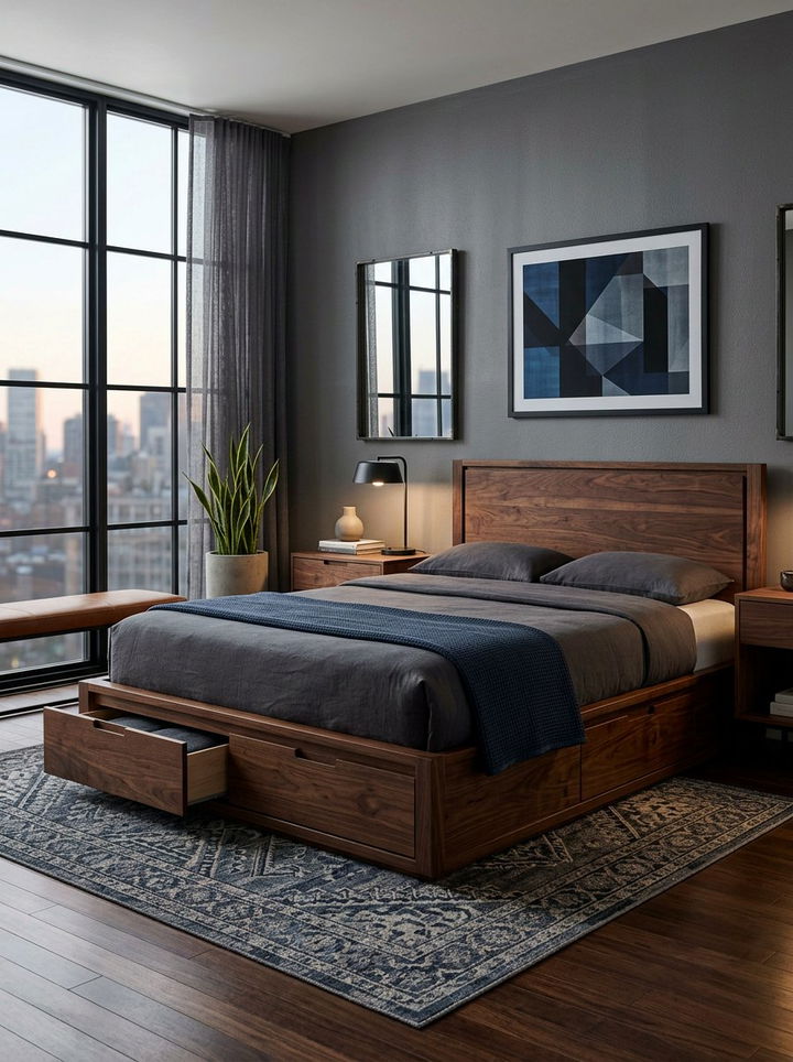 Bed Frame - 30 bedroom improvement ideas