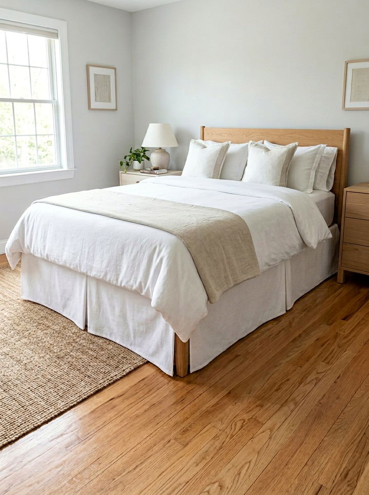 Bed Skirt - 30 low cost bedroom ideas