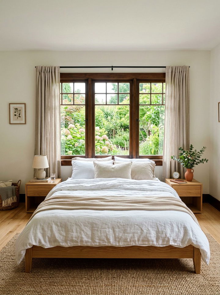 Bed Under Window Layout - 30 bedroom furniture placement