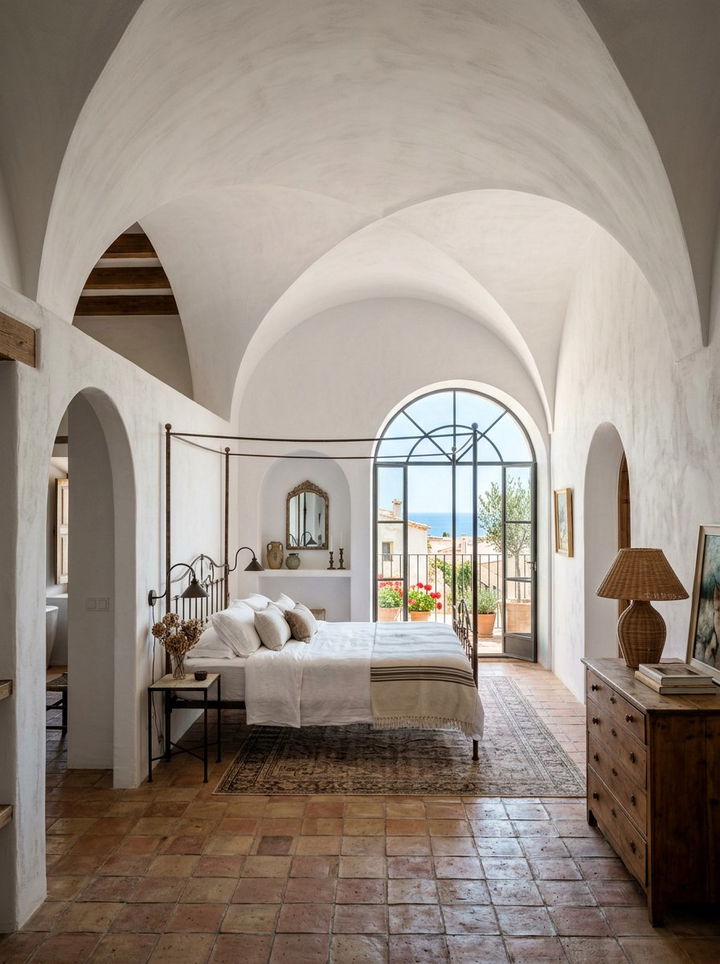 Bedroom Arched Vaulted Ceiling - 30 bedroom vaulted ceiling ideas