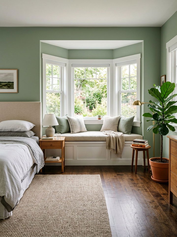 Bedroom Bay Window Reading Nook - 30 bedroom bay window ideas