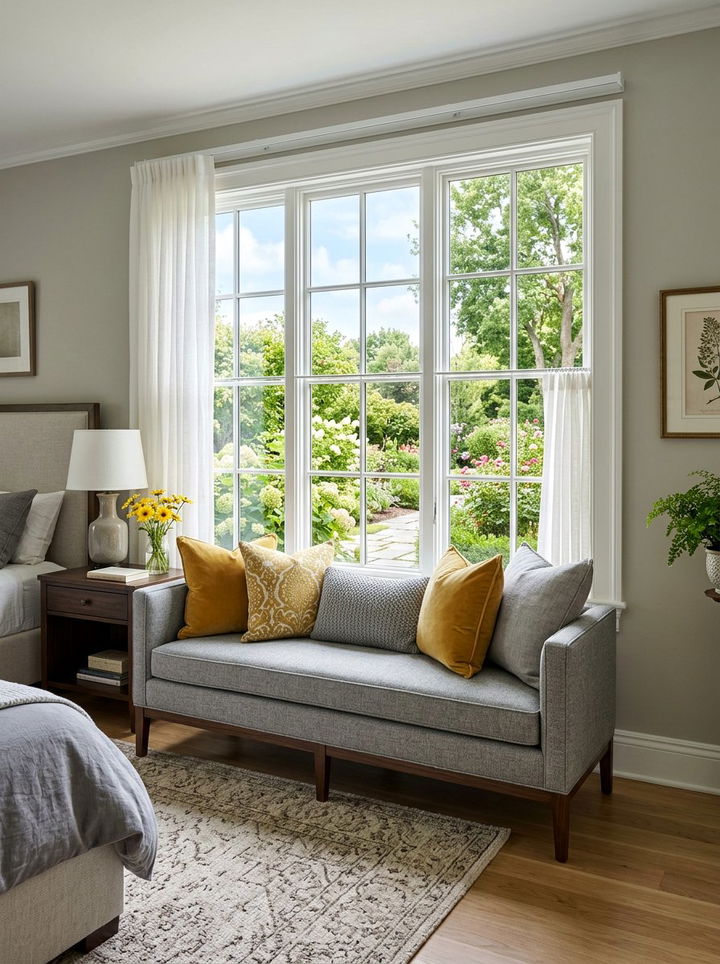 Bedroom Bench Under Window - 30 bedroom reading nook ideas