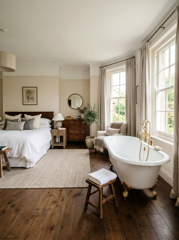 Bedroom Clawfoot Tub - 30 fixer upper bedroom ideas