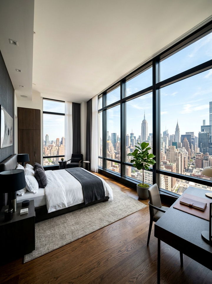 Bedroom Corner Window - 30 bedroom natural lighting ideas