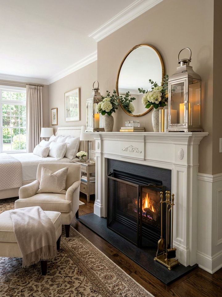 Bedroom Fireplace Mantel Lantern - 30 bedroom candle lanterns