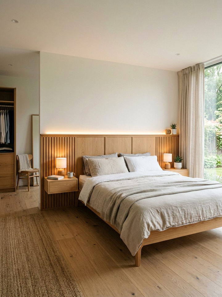 Bedroom Half Wall Headboard - 30 bedroom half wall ideas